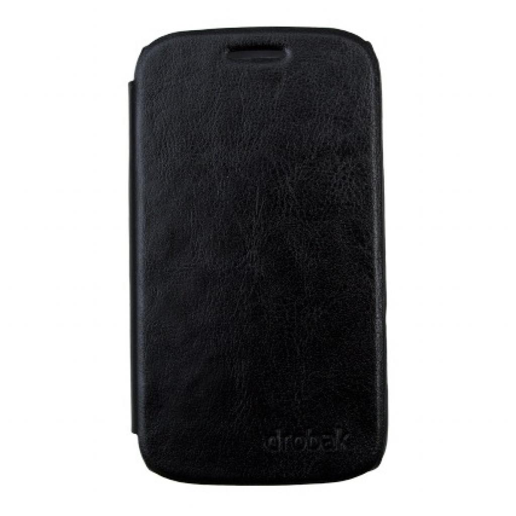 Чохол до мобільного телефона Drobak для Samsung I8262 Galaxy Core /Book Style/Black (215278)