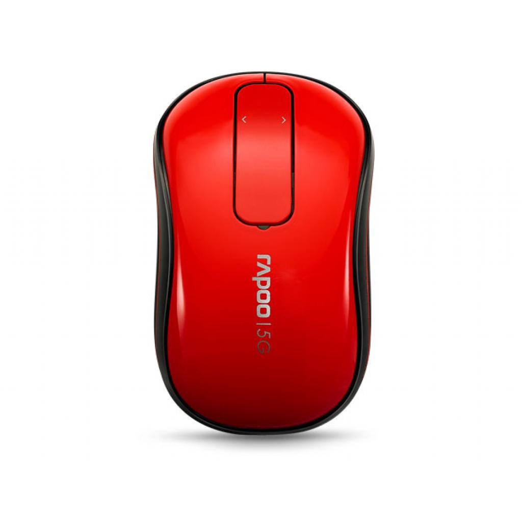 Мышка Rapoo Touch Mouse T120p Red изображение 2