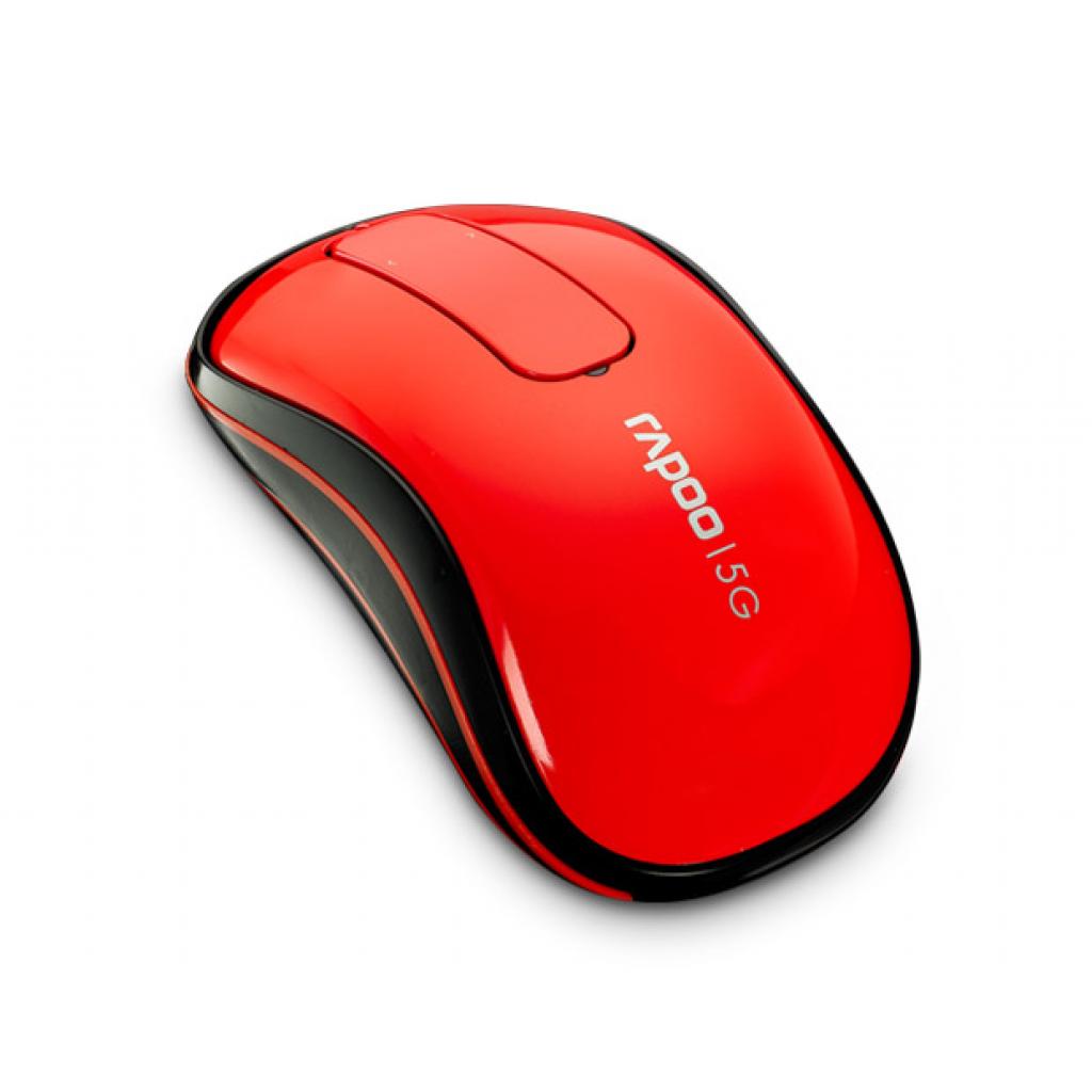 Мышка Rapoo Touch Mouse T120p Red изображение 4
