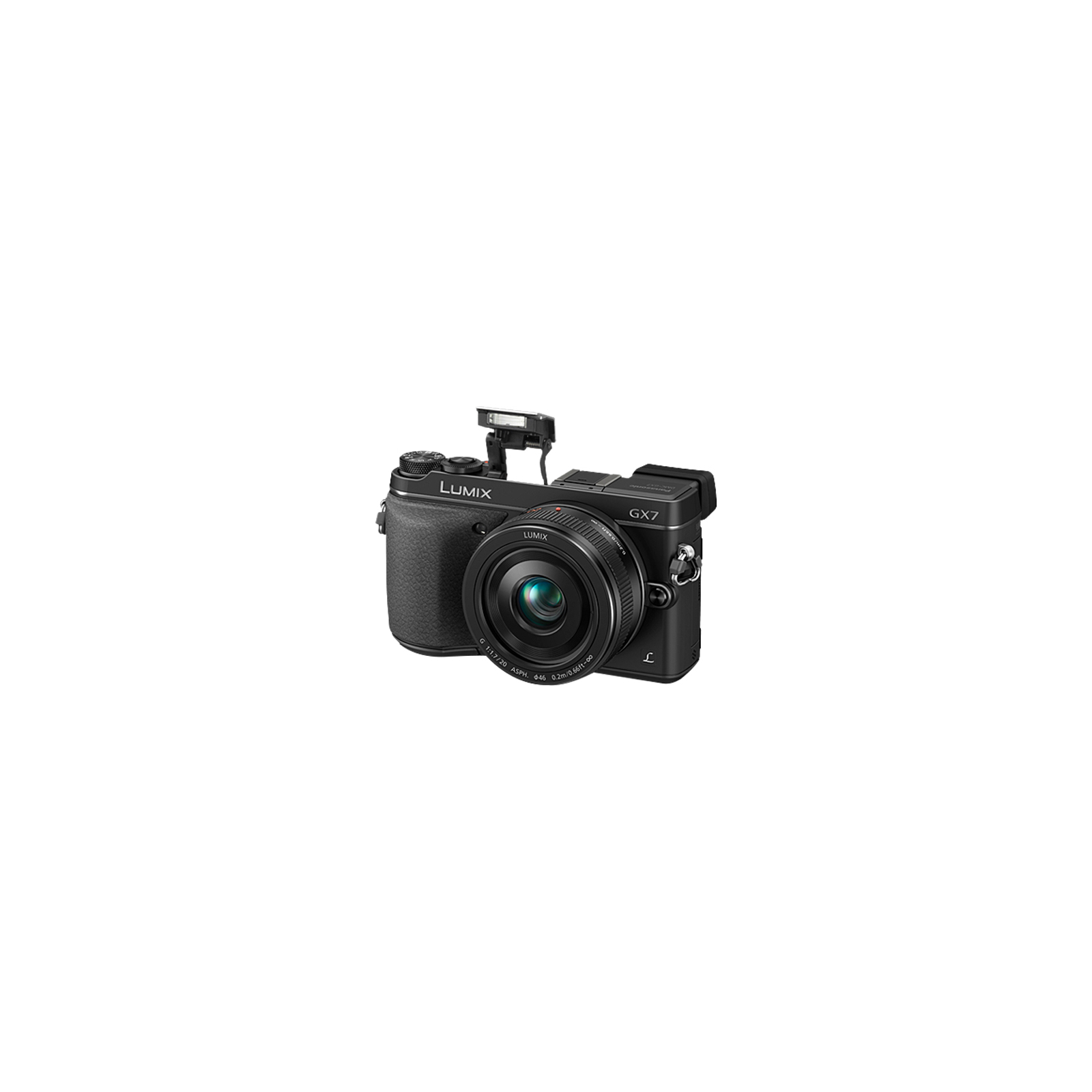 Цифровой фотоаппарат Panasonic DMC-GX7 Kit 20mm Black (DMC-GX7CEE-K) изображение 3