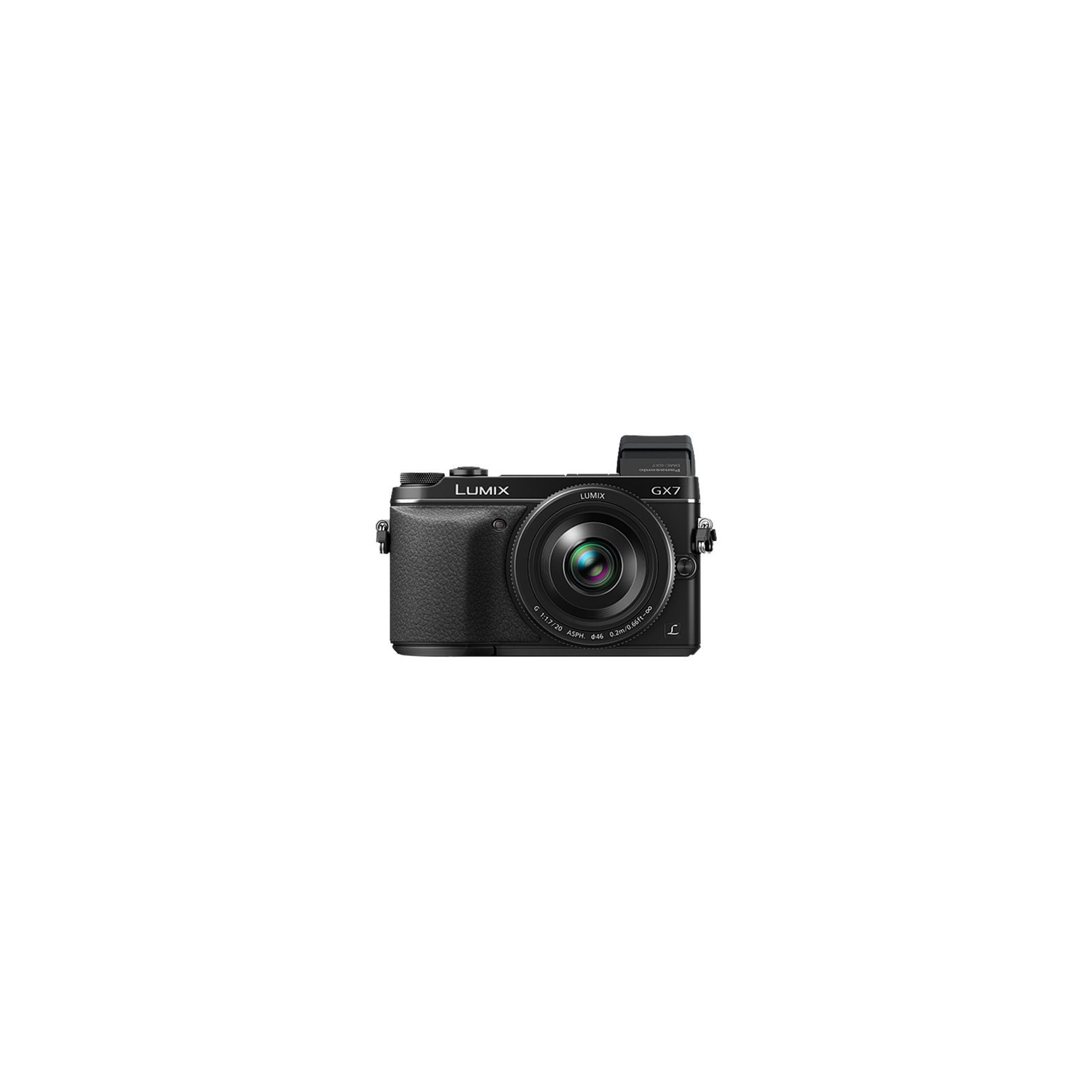 Цифровий фотоапарат Panasonic DMC-GX7 Kit 20mm Black (DMC-GX7CEE-K)