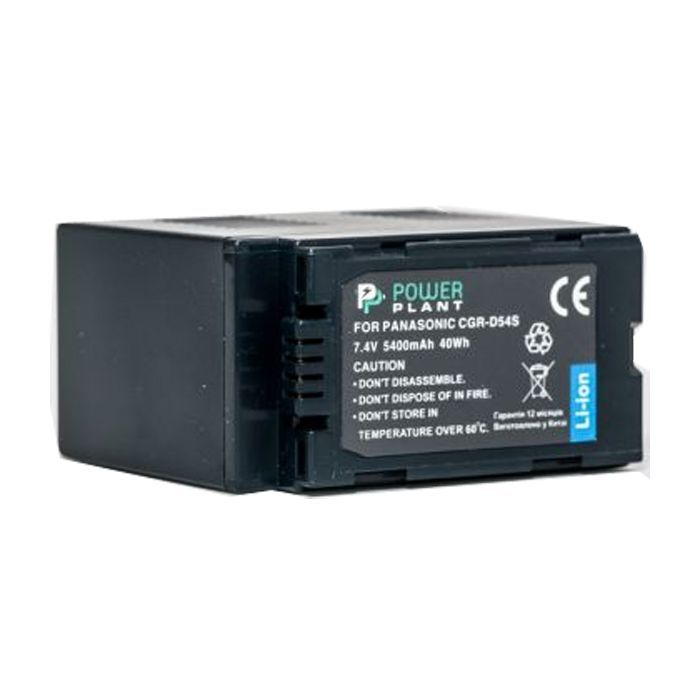 Аккумулятор к фото/видео PowerPlant Panasonic CGA-D54S (DV00DV1249)