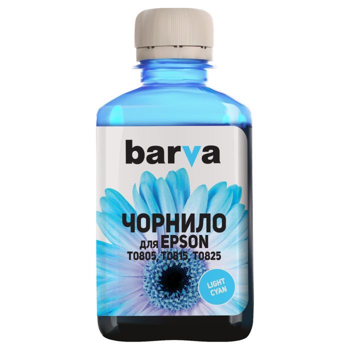 Чернила Barva EPSON T0811 BLACK 180г (E081-135)
