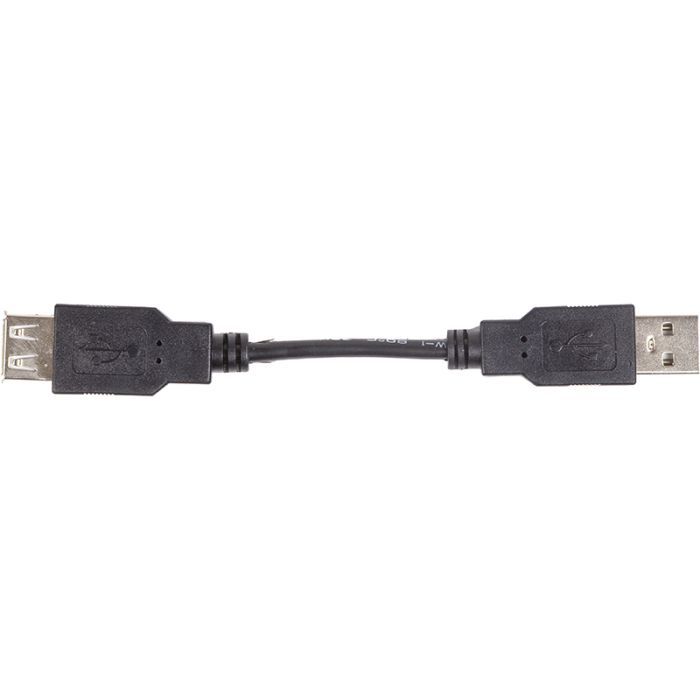 Дата кабель USB 2.0 AM/AF 0.1m PowerPlant (KD00AS1209)
