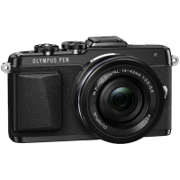 Цифровой фотоаппарат Olympus E-PL7 14-42 mm Pancake Zoom Kit black/black (V205073BE001) изображение 3