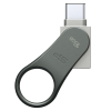 USB флеш накопичувач Silicon Power 16GB Mobile C80 Silver USB 3.2 (SP016GBUC3C80V1S) зображення 4