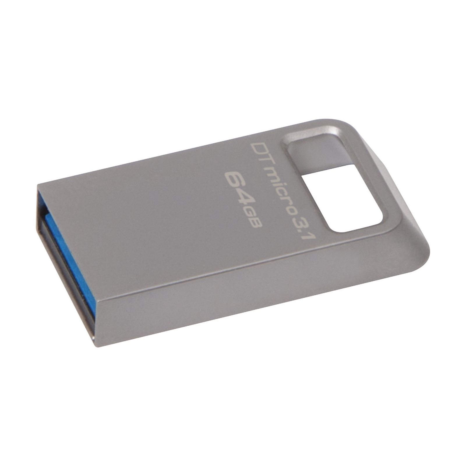 USB флеш накопичувач Kingston 64GB DataTraveler Micro USB 3.1 (DTMC3/64GB) зображення 2