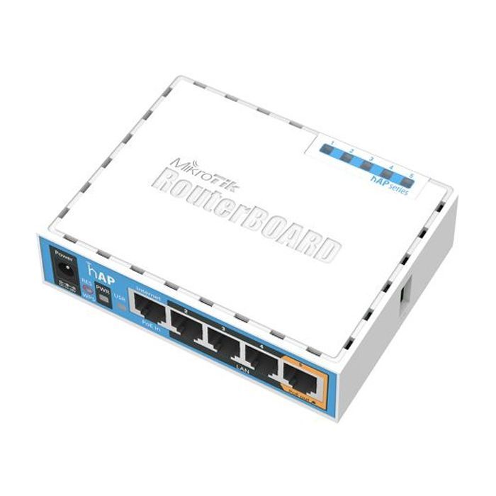 Маршрутизатор Mikrotik hAP (RB951UI-2ND) изображение 2