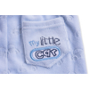 Набор детской одежды Luvena Fortuna велюровый голубой c капюшоном (EP6206.0-3) изображение 6