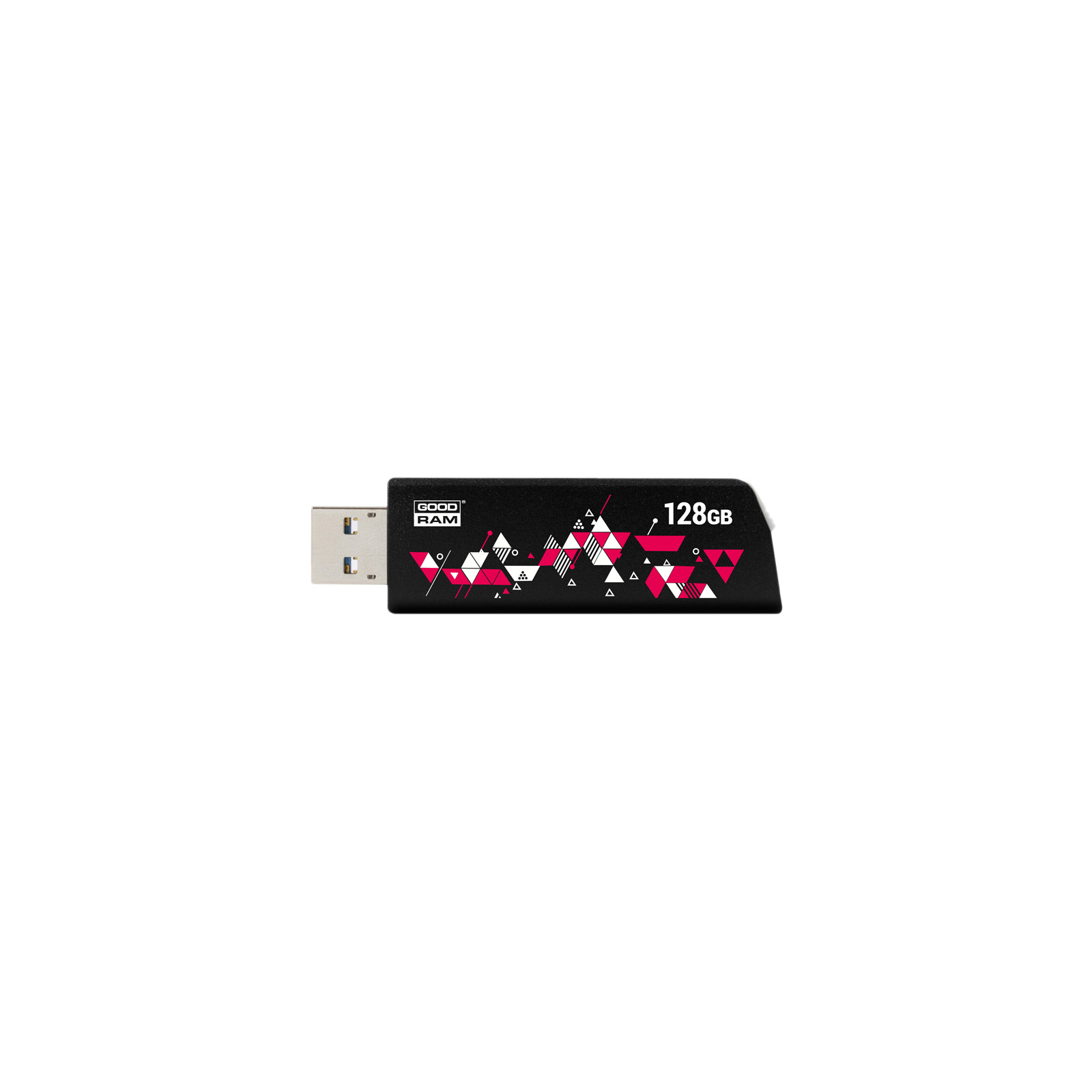 USB флеш накопичувач Goodram 128GB UCL3 Click Black USB 3.0 (UCL3-1280K0R11) зображення 2