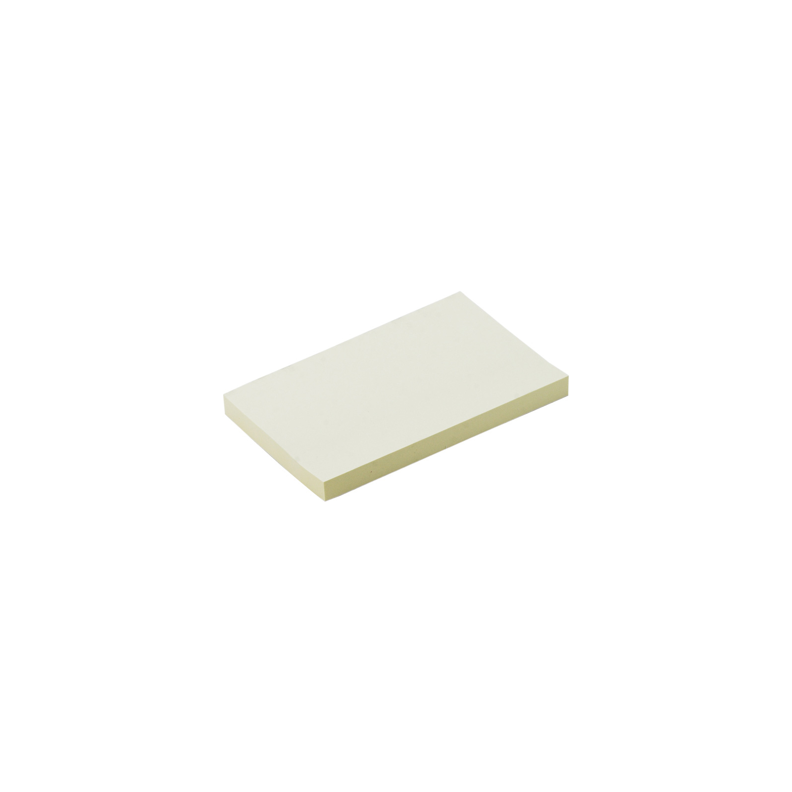 Папір для нотаток Buromax with adhesive layer 51х76мм, 100sheets, yellow (BM.2311-01)