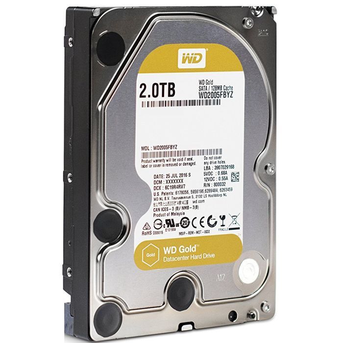 Жесткий диск 3.5" 2TB WD (WD2005FBYZ) изображение 2