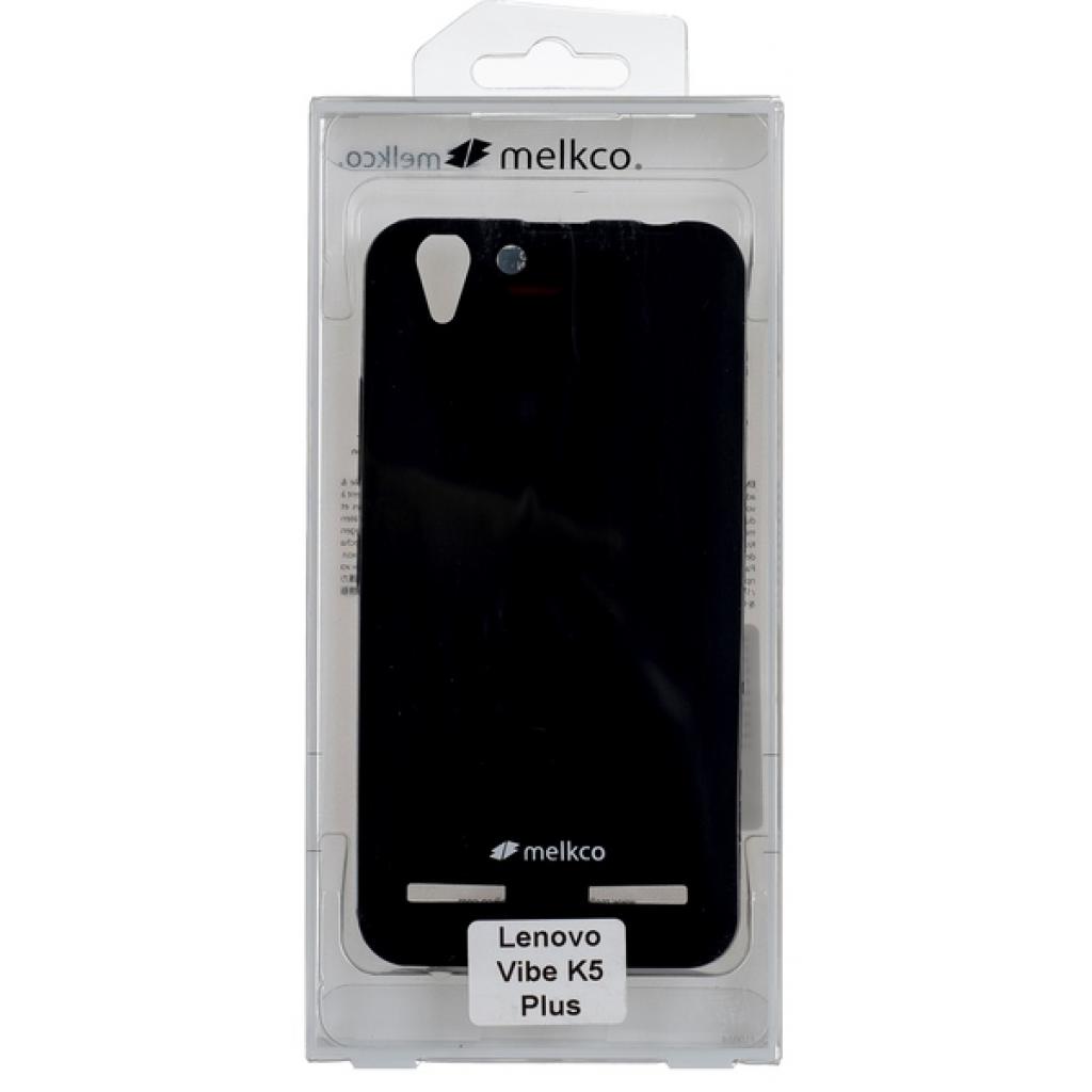 Чохол до мобільного телефона Melkco для Lenovo Vibe K5 PlusPoly Jacket TPU black (6316745) зображення 3