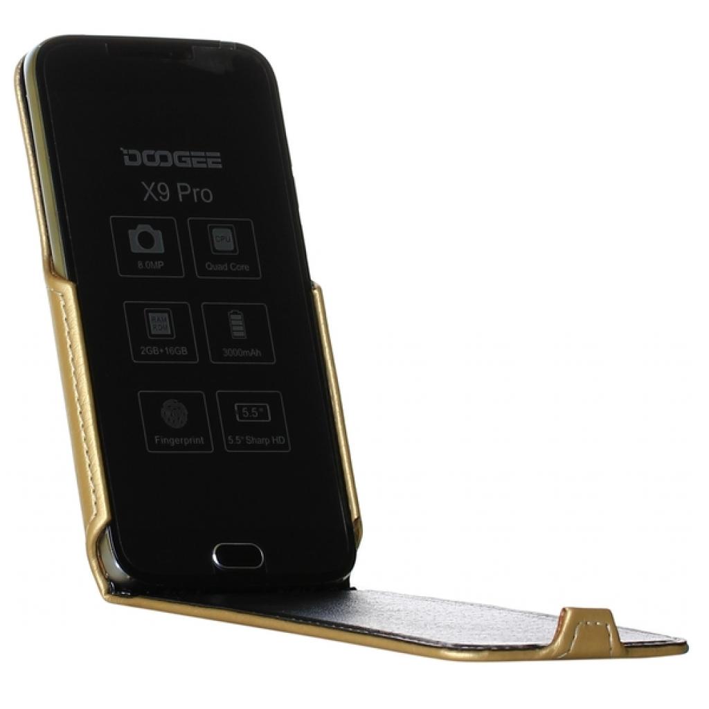 Чохол до мобільного телефона Red point для Doogee X9 Pro - Flip case (Gold) (6324848) зображення 5