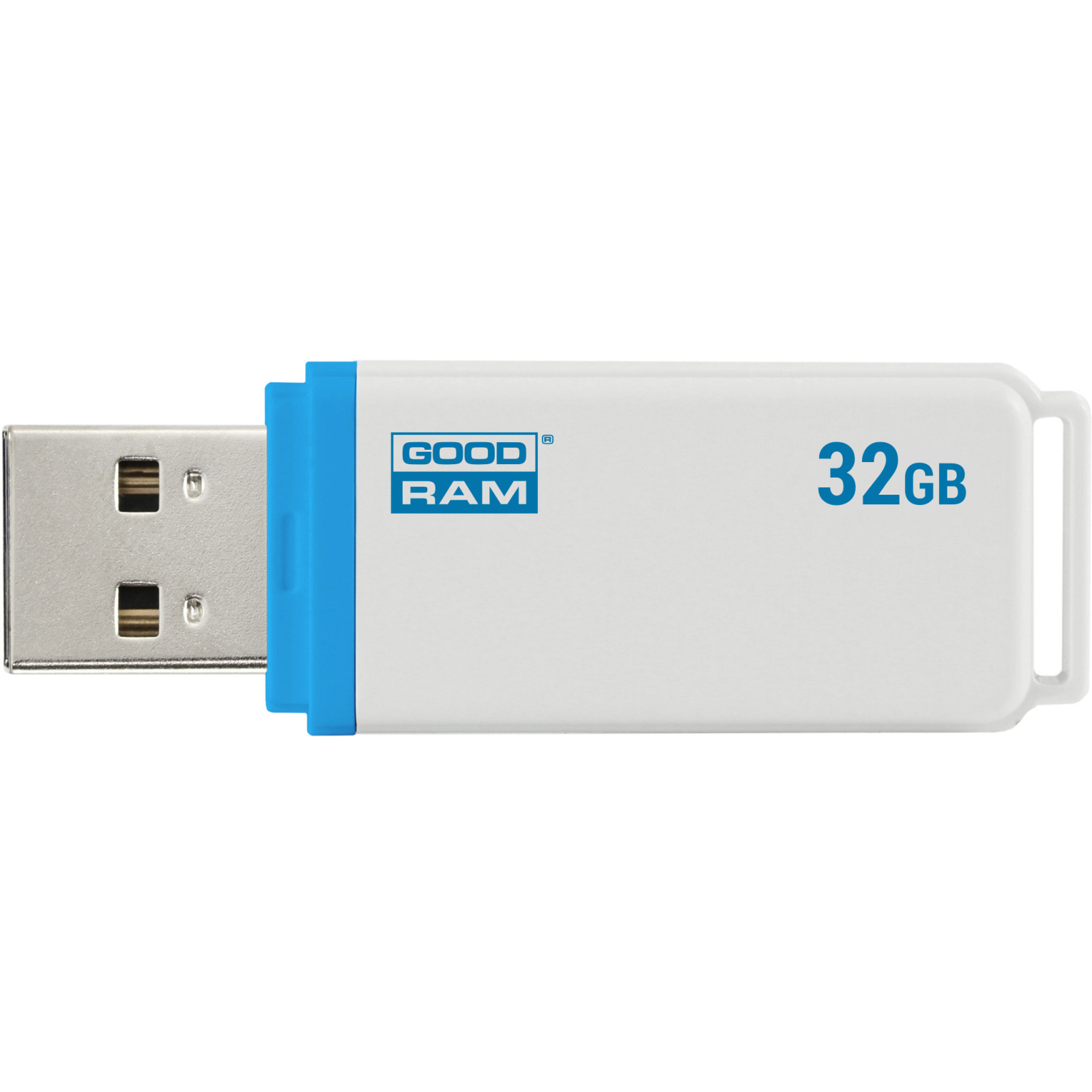 USB флеш накопитель Goodram 64GB UMO2 White Graphite USB 2.0 (UMO2-0640WER11) изображение 4