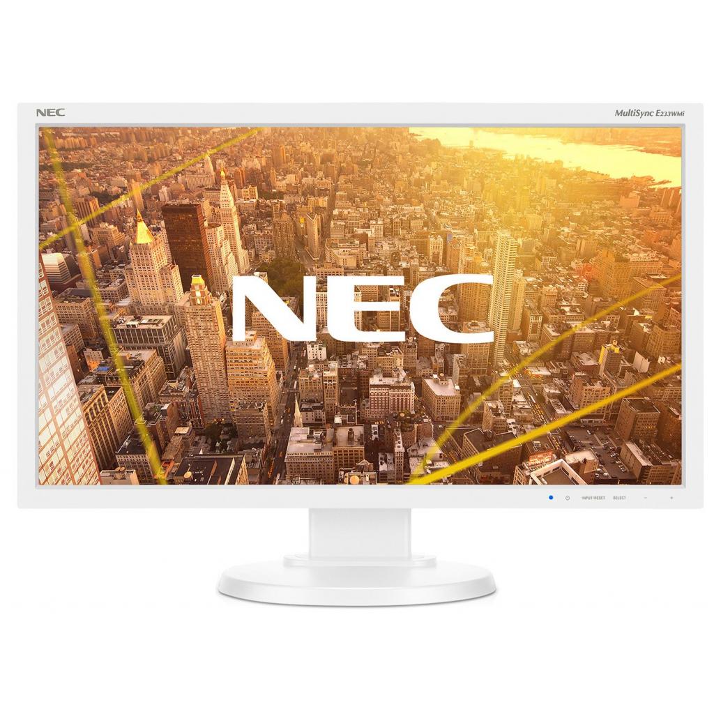 Монітор NEC E233WMi White (60004377)
