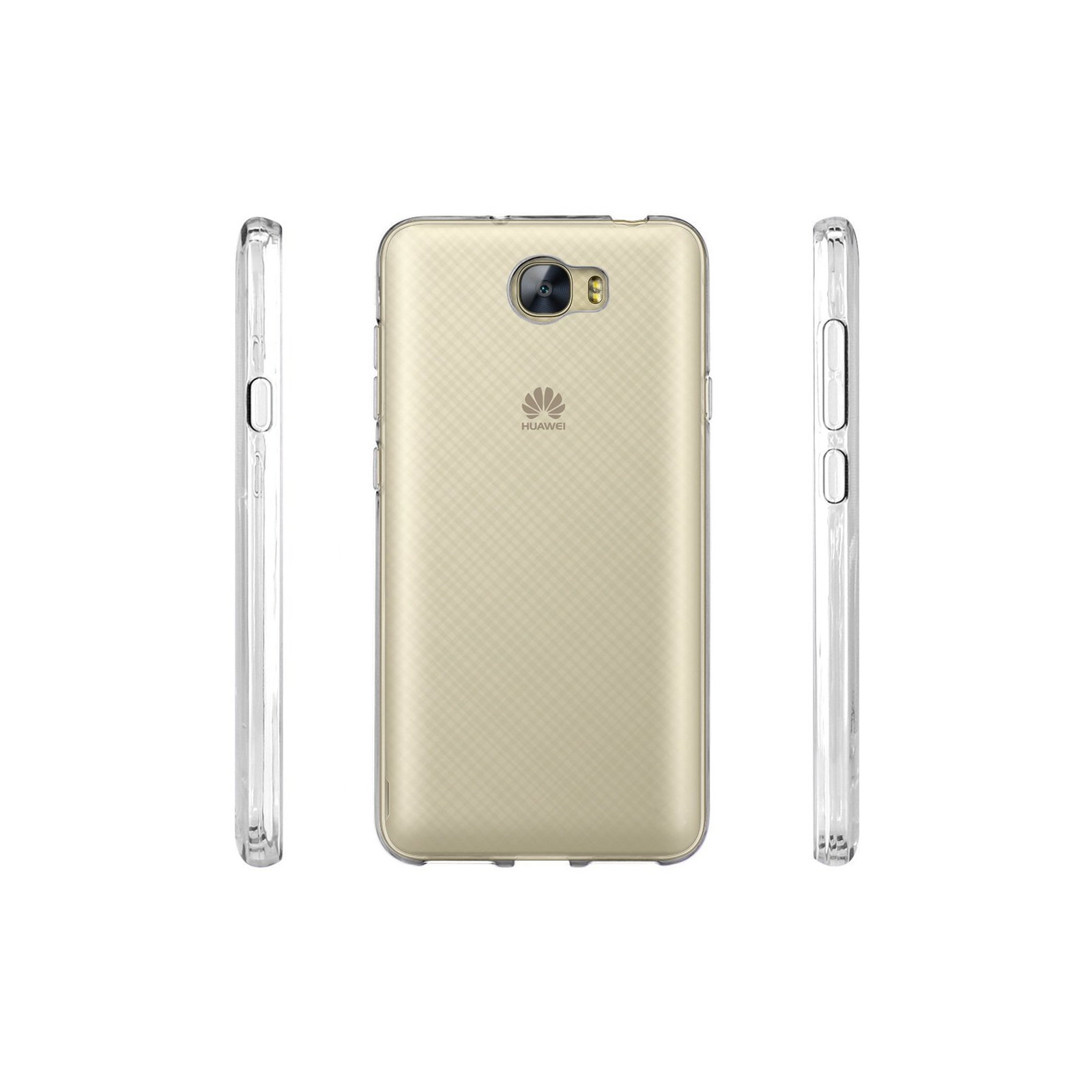 Чохол до мобільного телефона для Huawei Y5 II Clear tpu (transparent) Laudtec (LC-HY5IIT) зображення 3