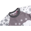 Пижама детская Matilda флисовая с мишками и снежинками (7161-134G-white) изображение 4
