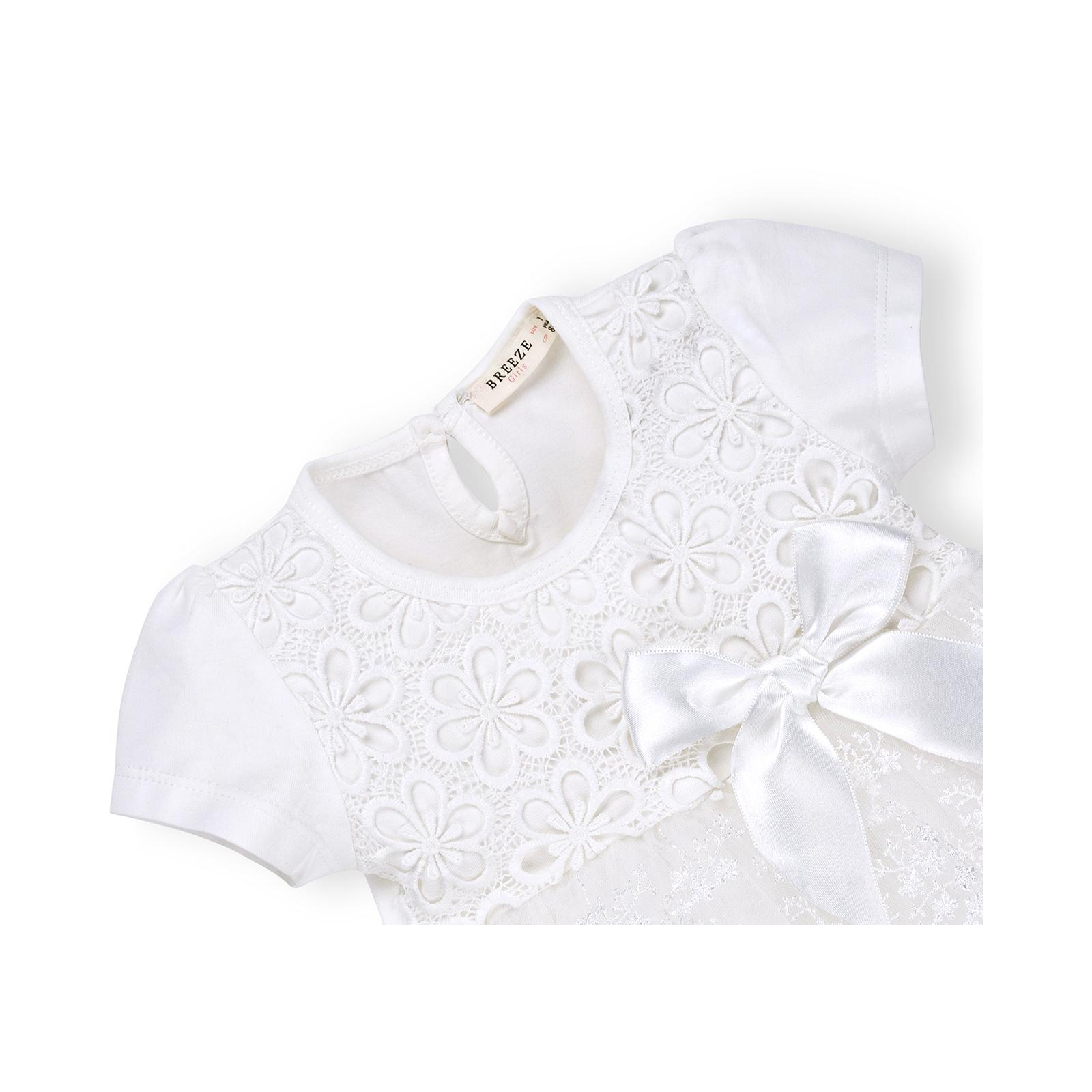 Платье Breeze кружевное с оборками (9011-104G-cream) изображение 3