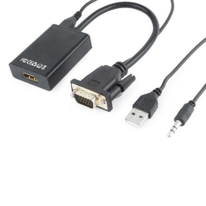Перехідник VGA to HDMI Cablexpert (A-VGA-HDMI-01) зображення 3