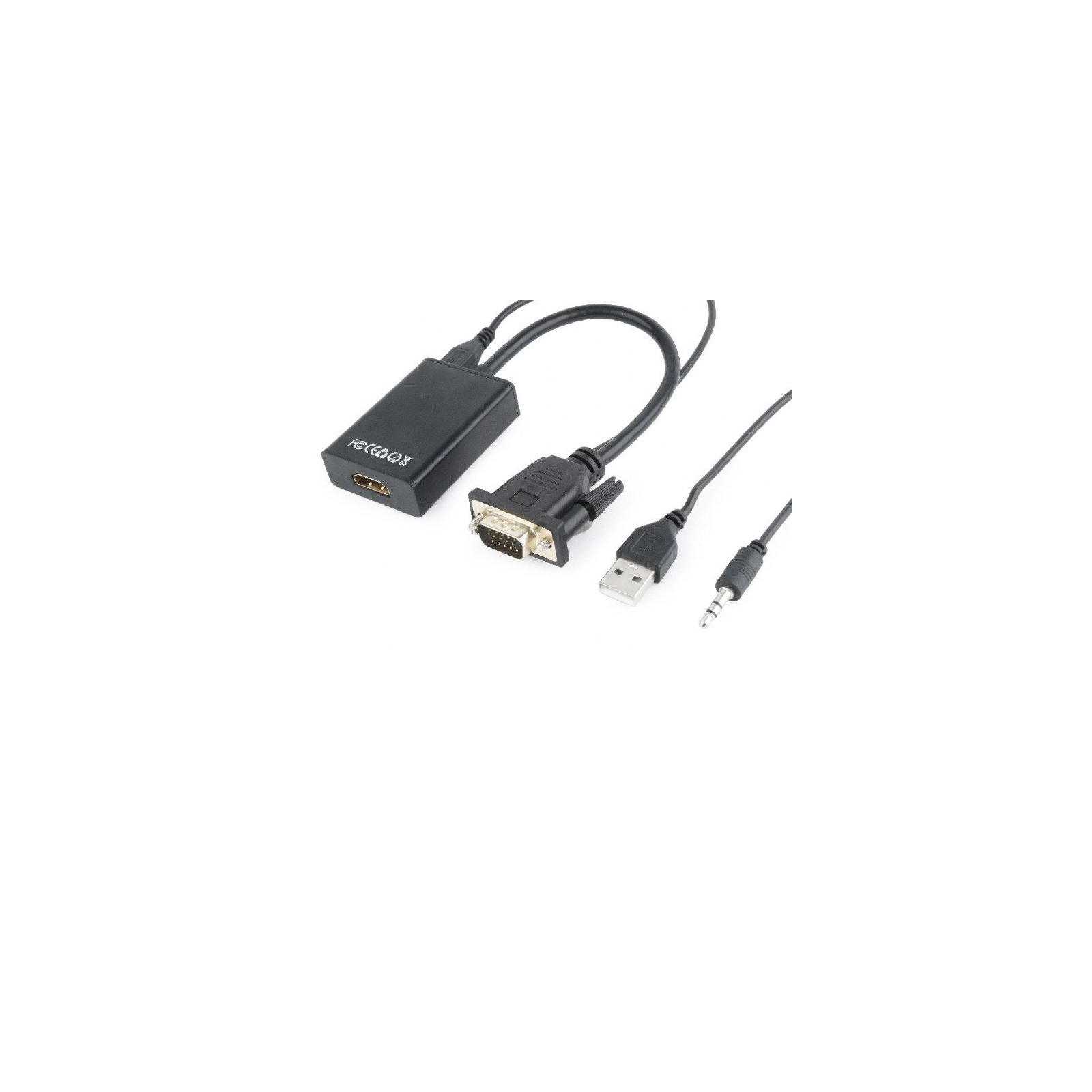 Перехідник VGA to HDMI Cablexpert (A-VGA-HDMI-01) зображення 3