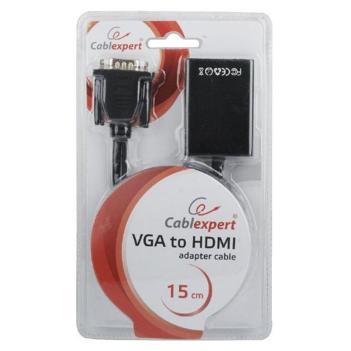 Перехідник VGA to HDMI Cablexpert (A-VGA-HDMI-01) зображення 4