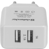 Зарядний пристрій Defender EPA-12 USB*2, 5V/2А+1A, White (83530) зображення 2