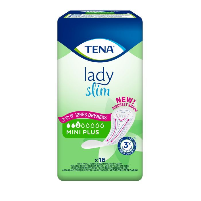 Урологические прокладки Tena Lady Slim Mini Plus 16 шт. (7322540852868) изображение 2