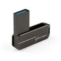 USB флеш накопитель eXceleram 128GB U3 Series Dark USB 3.1 Gen 1 (EXP2U3U3D128) изображение 2