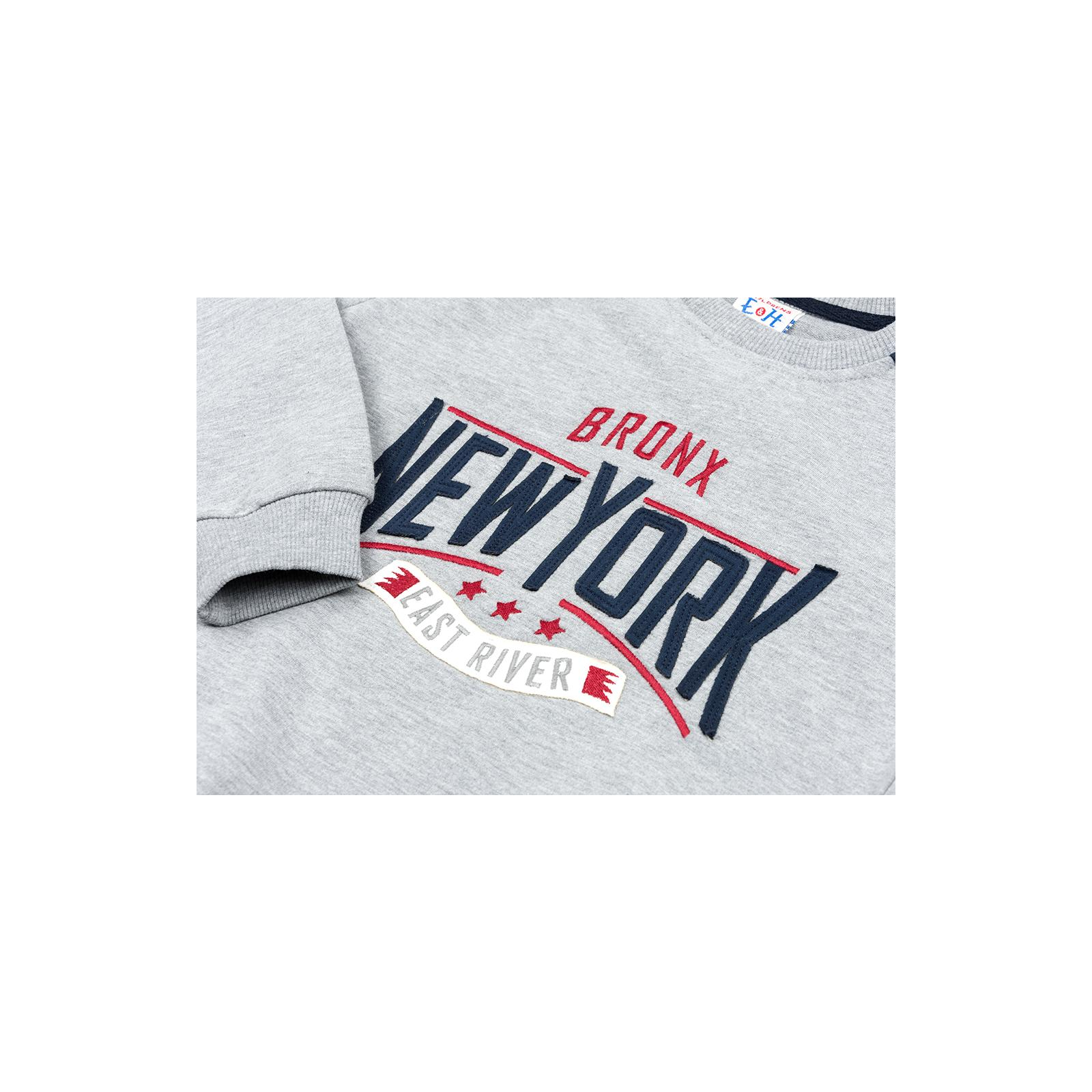 Набір дитячого одягу Breeze "NEW YORK" (9691-110B-gray) зображення 9