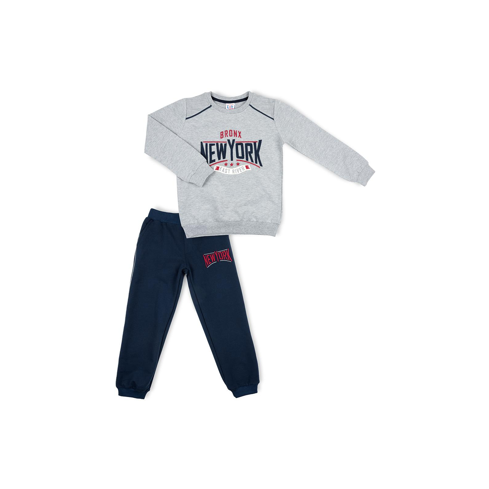 Набор детской одежды Breeze "NEW YORK" (9691-110B-gray)
