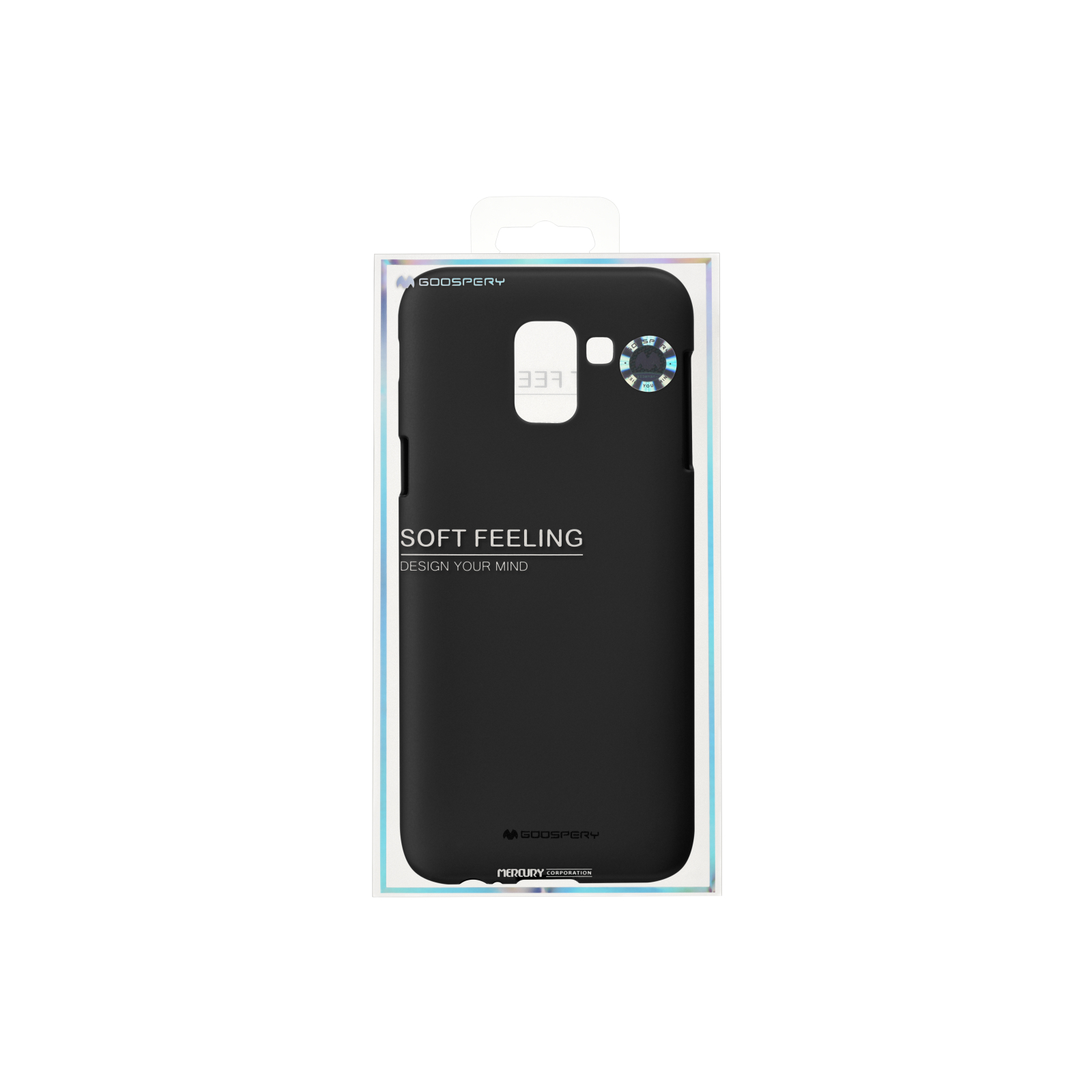 Чехол для мобильного телефона Goospery Samsung Galaxy J6 (J600) SF Jelly Black (8809621260587) изображение 3