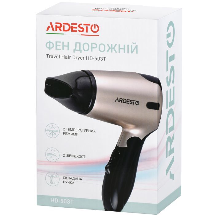 Фен Ardesto HD-503T зображення 7