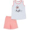 Піжама дитяча Matilda з котиком (9421-128G-gray)