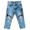 Джинсы детские Breeze с котиками (S-5005-104G-blue)