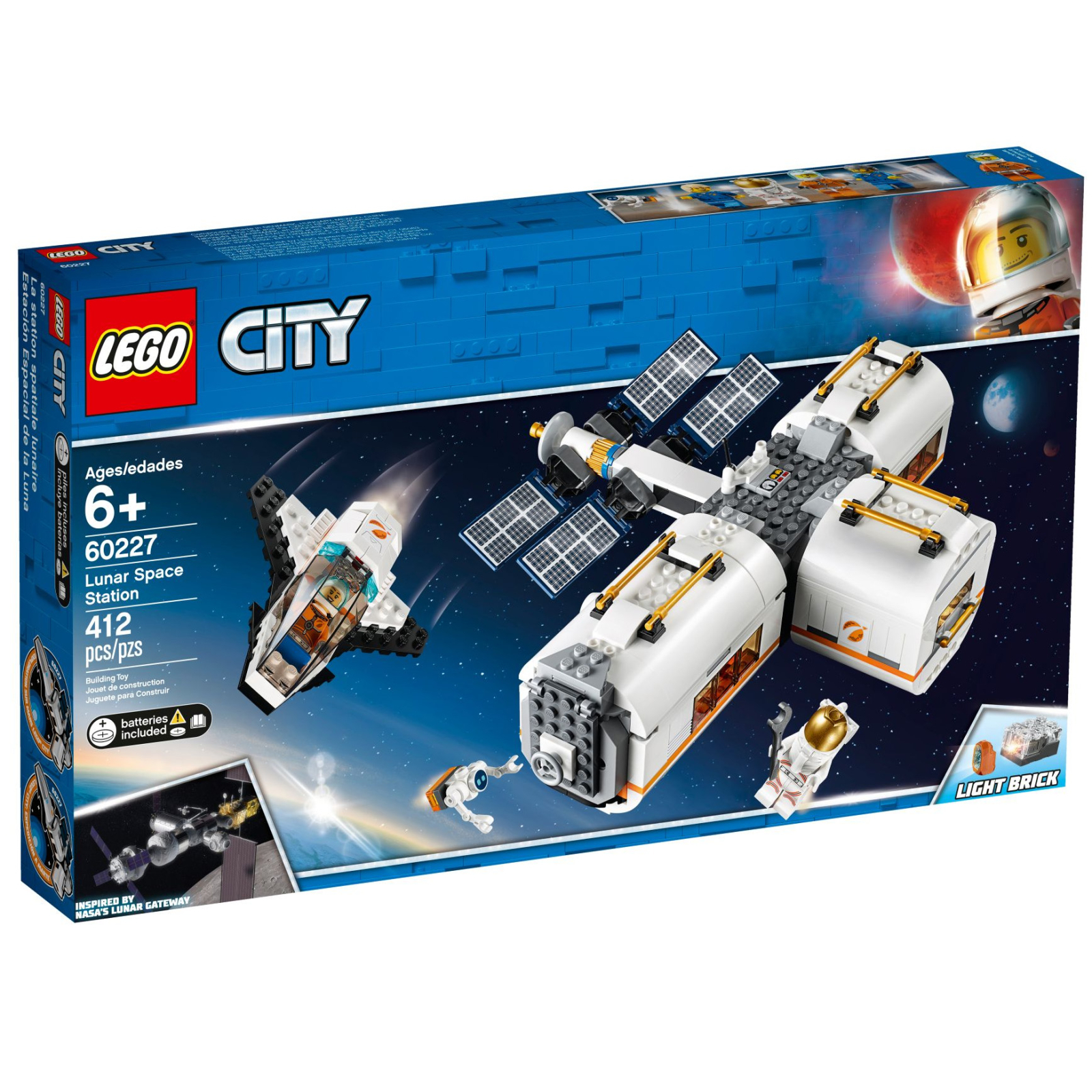 Конструктор LEGO City Місячна космічна станція (60227)