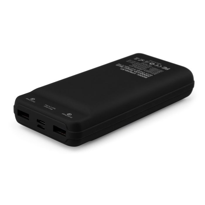 Батарея універсальна Vinga 20000 mAh QC3.0 Display soft touch purple (VPB2QLSP) зображення 4