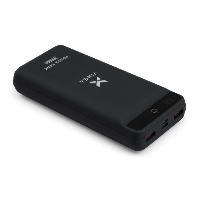 Батарея універсальна Vinga 20000 mAh QC3.0 Display soft touch purple (VPB2QLSP) зображення 5