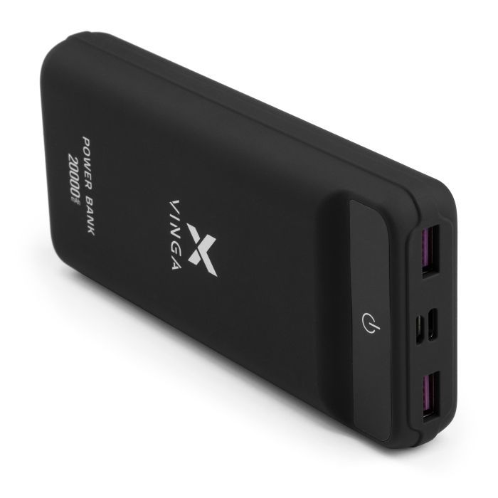 Батарея універсальна Vinga 20000 mAh QC3.0 Display soft touch purple (VPB2QLSP) зображення 7