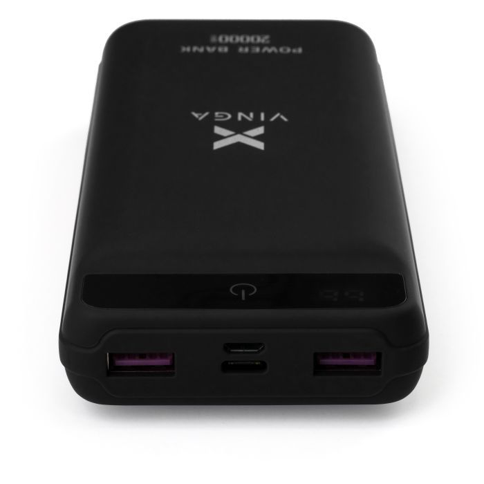 Батарея універсальна Vinga 20000 mAh QC3.0 Display soft touch purple (VPB2QLSP) зображення 8