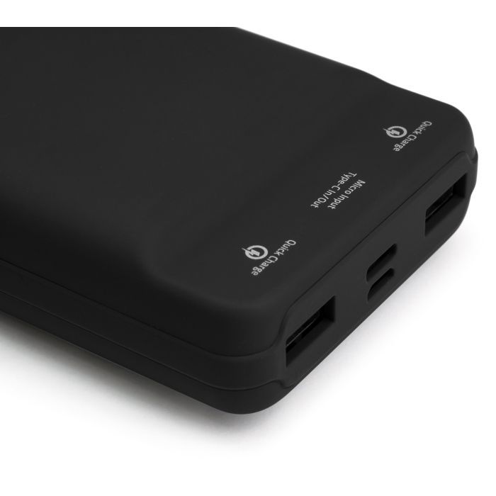 Батарея універсальна Vinga 20000 mAh QC3.0 Display soft touch purple (VPB2QLSP) зображення 10