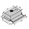 Вытяжка кухонная Ventolux GARDA 50 WH (750) SMD LED изображение 7