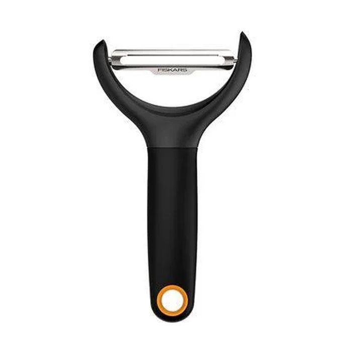 Овощечистка Fiskars Functional Form с поперечным лезвием Black (1016122)