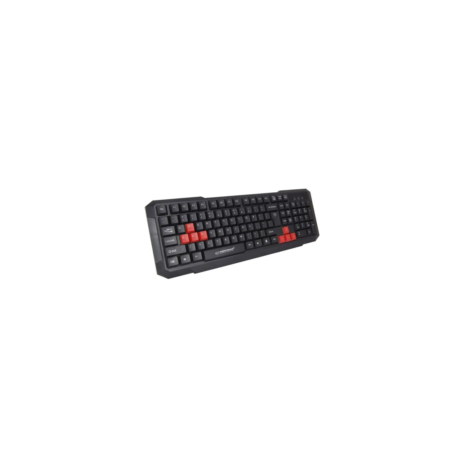 Клавиатура Esperanza EGK102 Red USB (EGK102RUA)