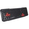 Клавіатура Esperanza EGK102 Red USB (EGK102RUA)