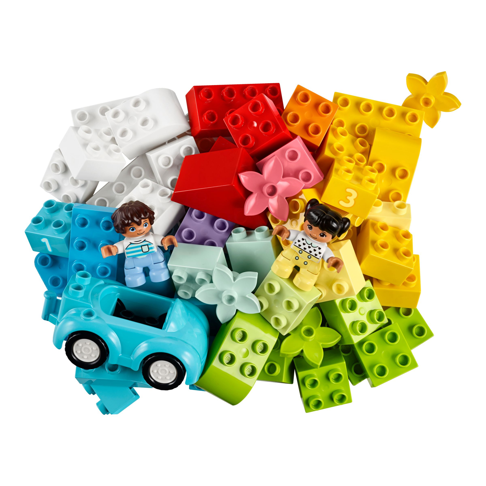 Конструктор LEGO DUPLO Classic Коробка с кубиками 65 деталей (10913) изображение 2