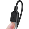 Дата кабель USB 2.0 AM to Type-C 1.2m Fast T-C829 Black T-Phox (T-C829 Black) зображення 4