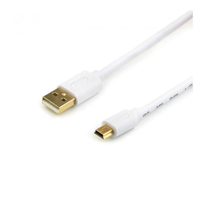 Дата кабель USB 2.0 AM to Mini 5P 1.8m Atcom (16120)