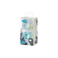 Пустышка Nuvita Air55 Explore 0m+ ортодонтическая (светится в темноте) (NV7066GM) изображение 6