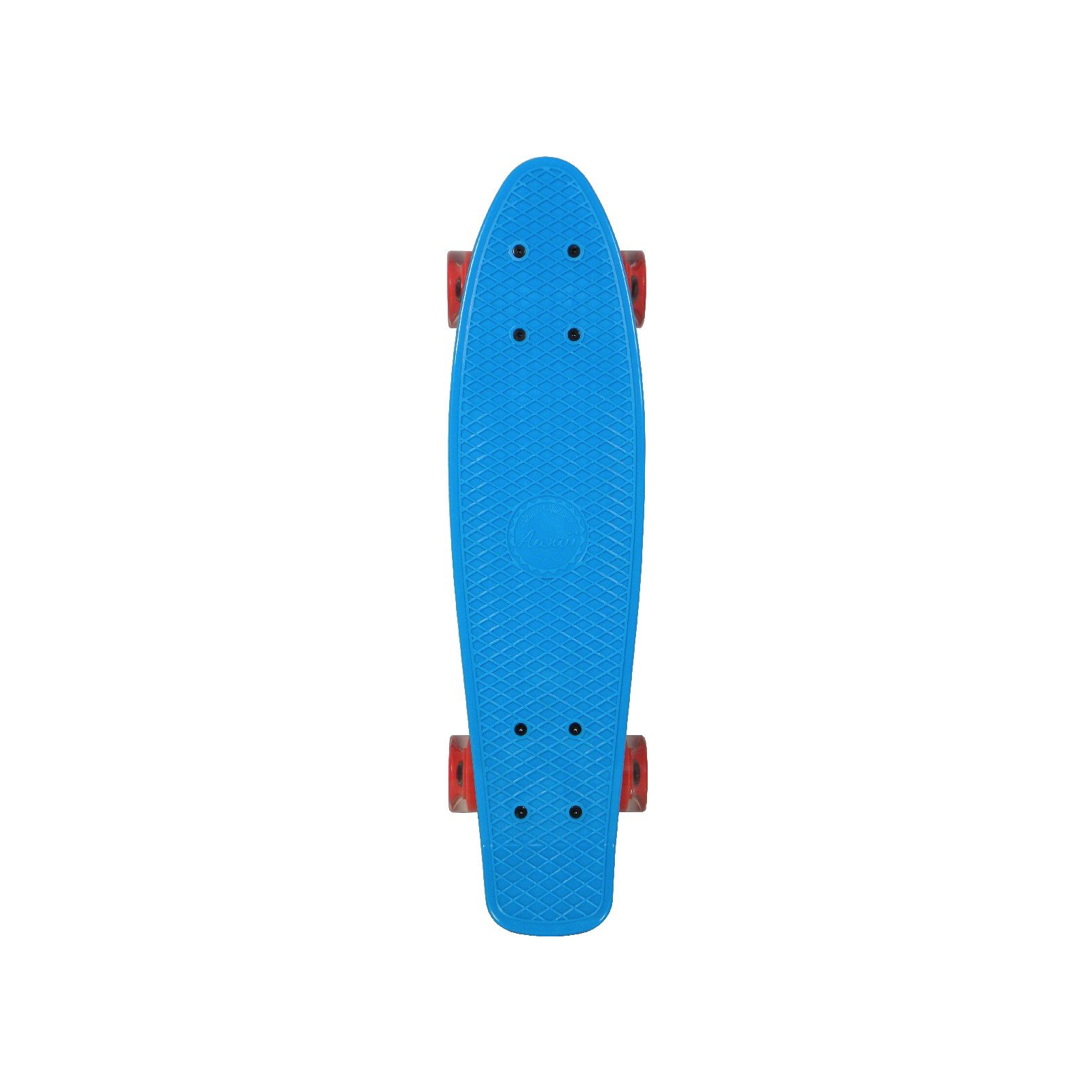 Скейтборд детский Awaii SK8 Vintage 22.5 со светящимися колесами синий (SKAWVINLI-000B0) изображение 4